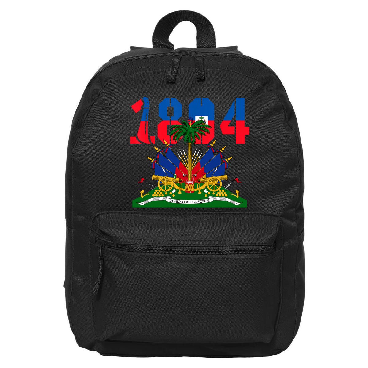 1804 Haiti Haitian Flag Day Independence 16 in Basic Backpack