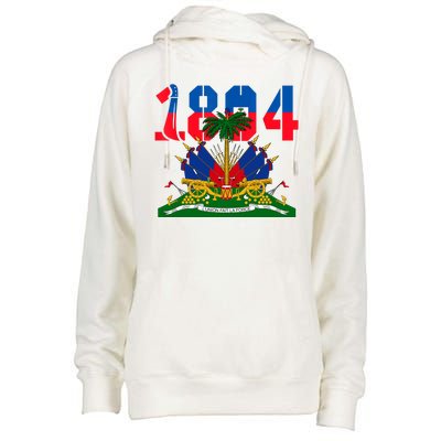 1804 Haiti Haitian Flag Day Independence Womens Funnel Neck Pullover Hood