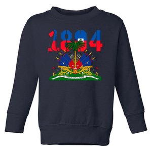 1804 Haiti Haitian Flag Day Independence Toddler Sweatshirt