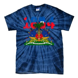 1804 Haiti Haitian Flag Day Independence Tie-Dye T-Shirt