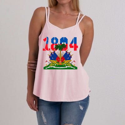 1804 Haiti Haitian Flag Day Independence Women's Strappy Tank