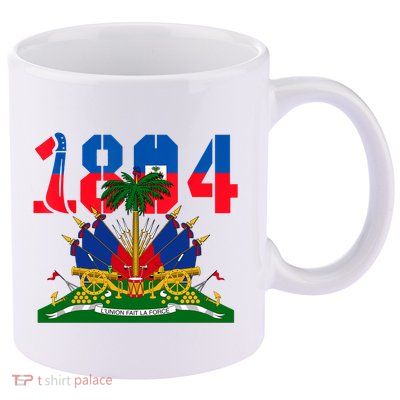 1804 Haiti Haitian Flag Day Independence 11oz C Handle Ceramic Mug