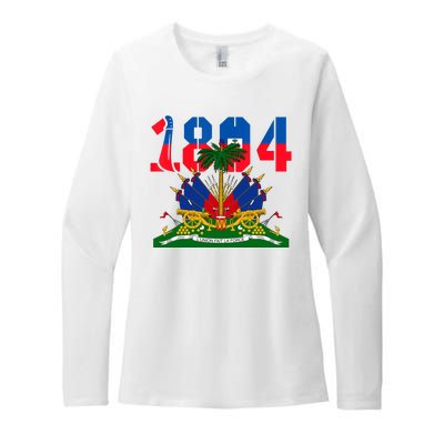 1804 Haiti Haitian Flag Day Independence Womens CVC Long Sleeve Shirt