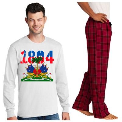 1804 Haiti Haitian Flag Day Independence Long Sleeve Pajama Set