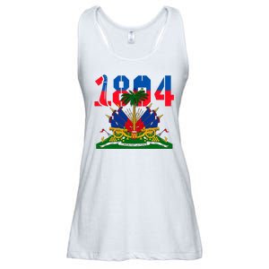 1804 Haiti Haitian Flag Day Independence Ladies Essential Flowy Tank