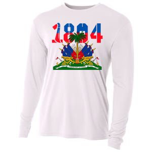 1804 Haiti Haitian Flag Day Independence Cooling Performance Long Sleeve Crew