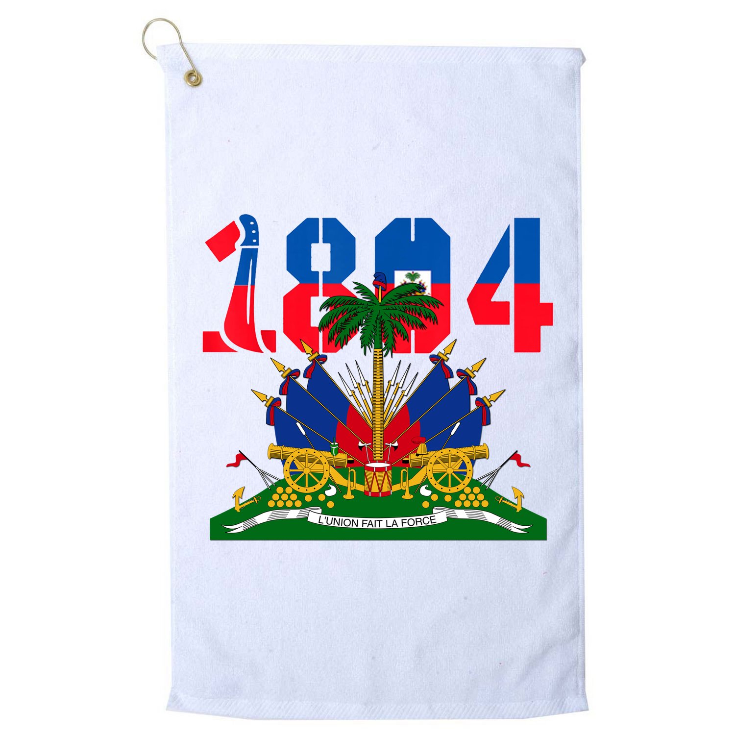 1804 Haiti Haitian Flag Day Independence Golf Towel