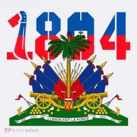 1804 Haiti Haitian Flag Day Independence Women's V-Neck T-Shirt