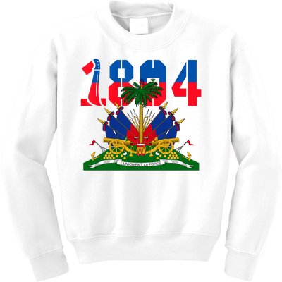 1804 Haiti Haitian Flag Day Independence Kids Sweatshirt