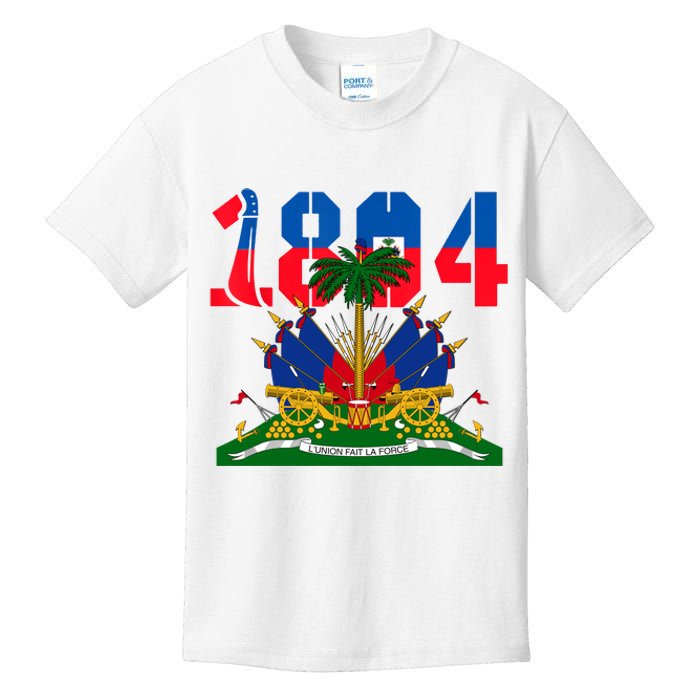 1804 Haiti Haitian Flag Day Independence Kids T-Shirt