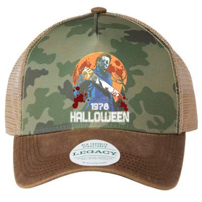 1978 Halloween Michael Horror Movie Legacy Tie Dye Trucker Hat