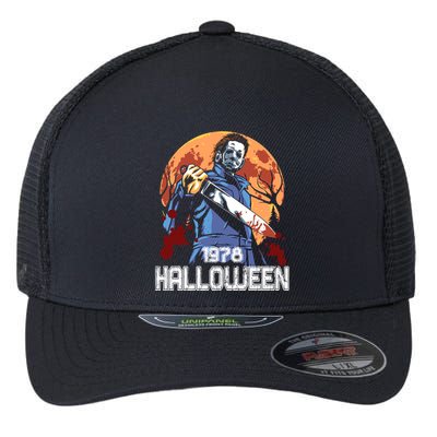 1978 Halloween Michael Horror Movie Flexfit Unipanel Trucker Cap