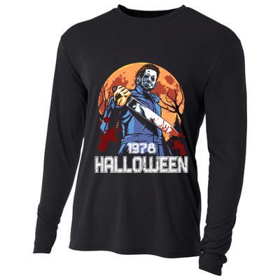 1978 Halloween Michael Horror Movie Cooling Performance Long Sleeve Crew