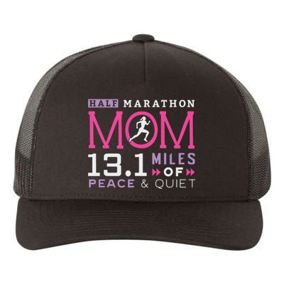 131 Half Marathon Mom Running Mommy Runner Women Yupoong Adult 5-Panel Trucker Hat