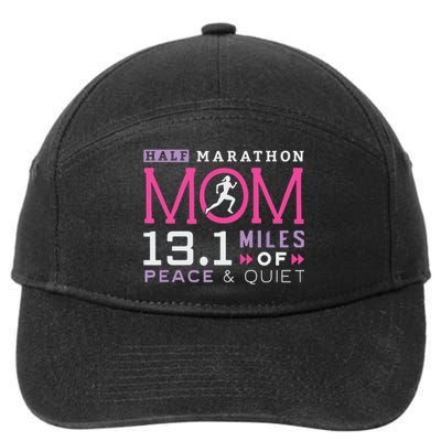 131 Half Marathon Mom Running Mommy Runner Women 7-Panel Snapback Hat