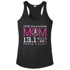 131 Half Marathon Mom Running Mommy Runner Women Ladies PosiCharge Competitor Racerback Tank