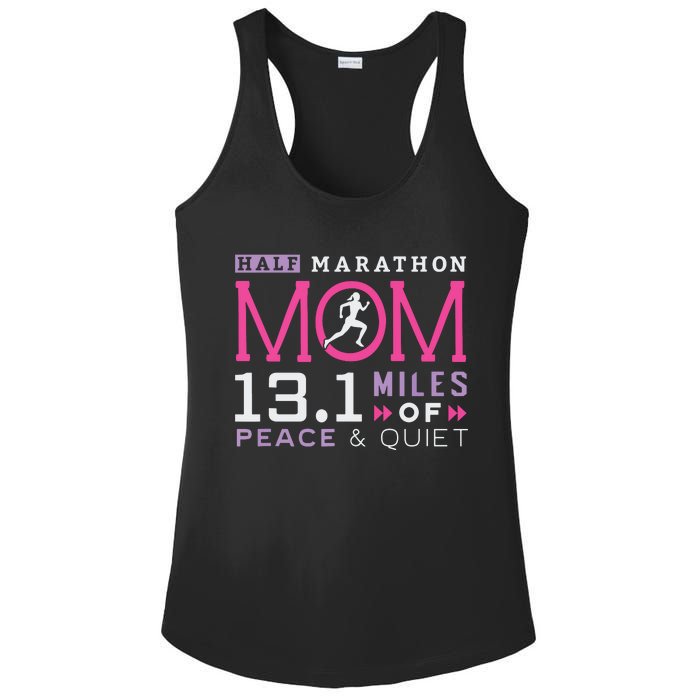 131 Half Marathon Mom Running Mommy Runner Women Ladies PosiCharge Competitor Racerback Tank