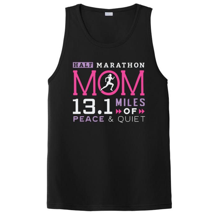 131 Half Marathon Mom Running Mommy Runner Women PosiCharge Competitor Tank