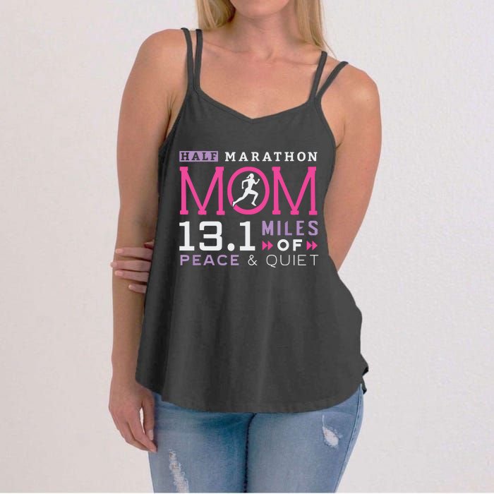 131 Half Marathon Mom Running Mommy Runner Women Women's Strappy Tank