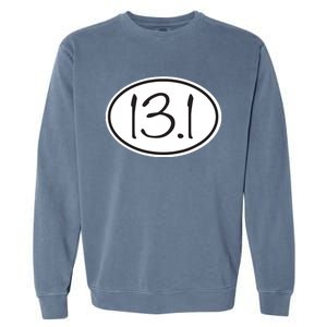 131 Half Marathon Mom Running Mommy Runner Garment-Dyed Sweatshirt