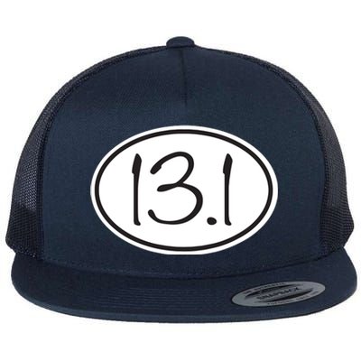 131 Half Marathon Mom Running Mommy Runner Flat Bill Trucker Hat