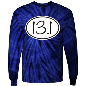 131 Half Marathon Mom Running Mommy Runner Tie-Dye Long Sleeve Shirt