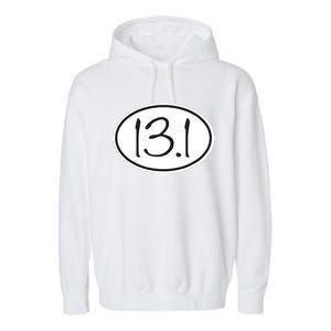 131 Half Marathon Mom Running Mommy Runner Garment-Dyed Fleece Hoodie