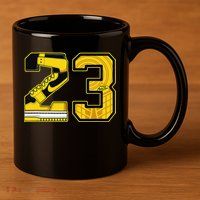 1 High Og Pollen Sneaker Match S Number 23 Halloween 11oz C Handle Ceramic Mug