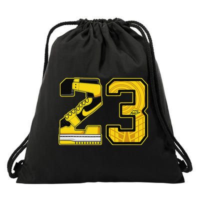 1 High Og Pollen Sneaker Match S Number 23 Halloween Drawstring Bag