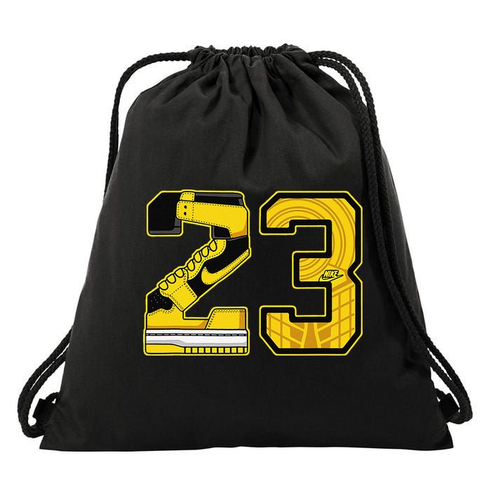 1 High Og Pollen Sneaker Match S Number 23 Halloween Drawstring Bag