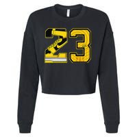 1 High Og Pollen Sneaker Match S Number 23 Halloween Cropped Pullover Crew