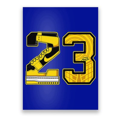 1 High Og Pollen Sneaker Match S Number 23 Halloween Poster