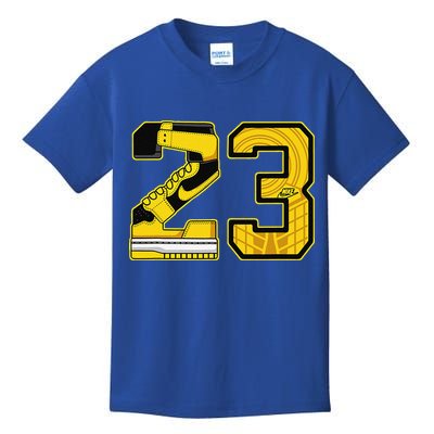 1 High Og Pollen Sneaker Match S Number 23 Halloween Kids T-Shirt