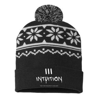 111 Intuition USA-Made Snowflake Beanie