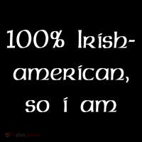 100% Irish American So I Am St Patricks Day Flatbill Hat