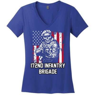 172nd Infantry Brigade Women's V-Neck T-Shirt