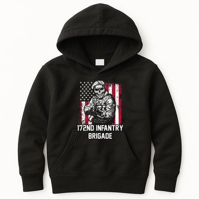 172nd Infantry Brigade Kids Hoodie