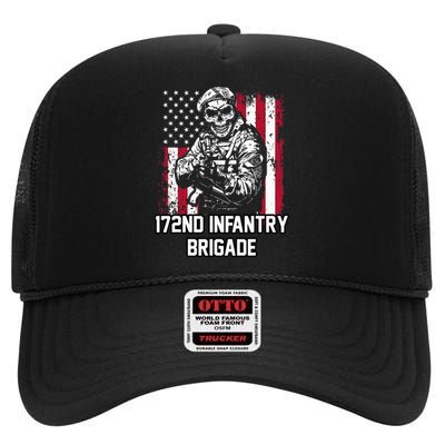 172nd Infantry Brigade High Crown Mesh Back Trucker Hat