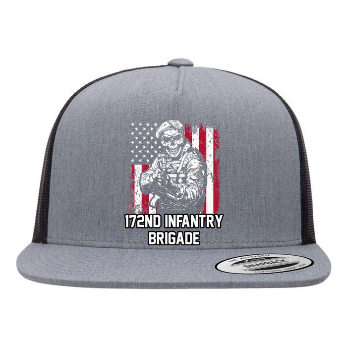 172nd Infantry Brigade Flat Bill Trucker Hat