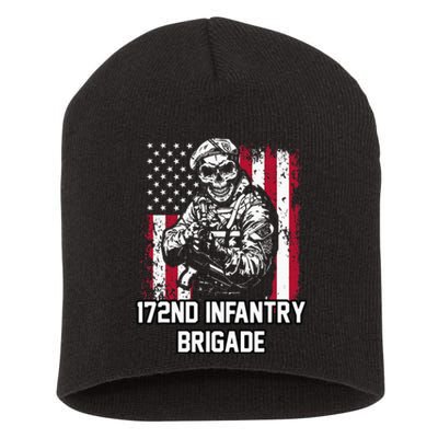 172nd Infantry Brigade Short Acrylic Beanie