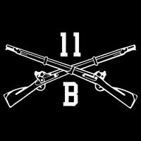 11b Infantryman Crossed Rifles Cooling Performance Crew T-Shirt