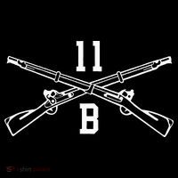 11b Infantryman Crossed Rifles 7-Panel Snapback Hat