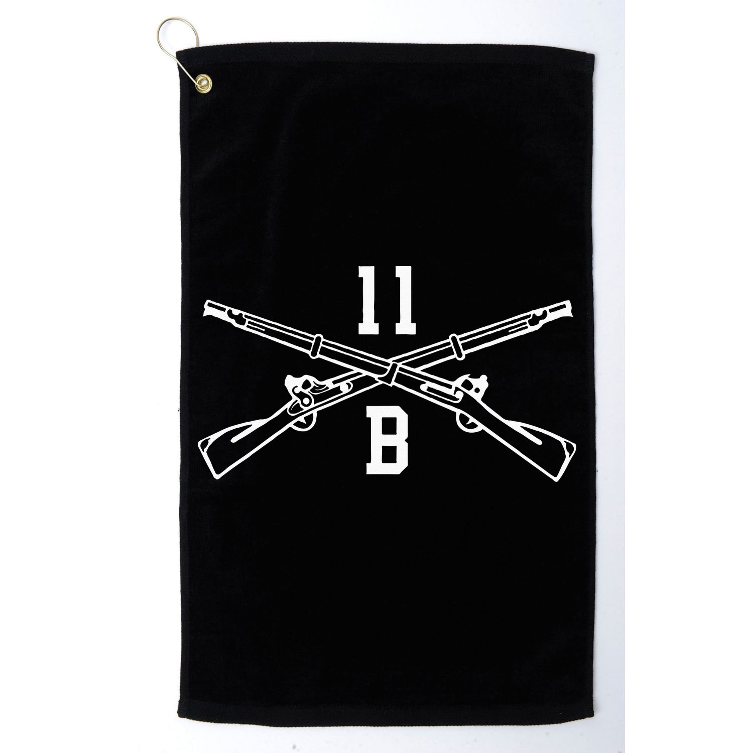 11b Infantryman Crossed Rifles Golf Towel