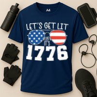 1776 Independence Day 4th Of July Cooling Performance Crew T-Shirt