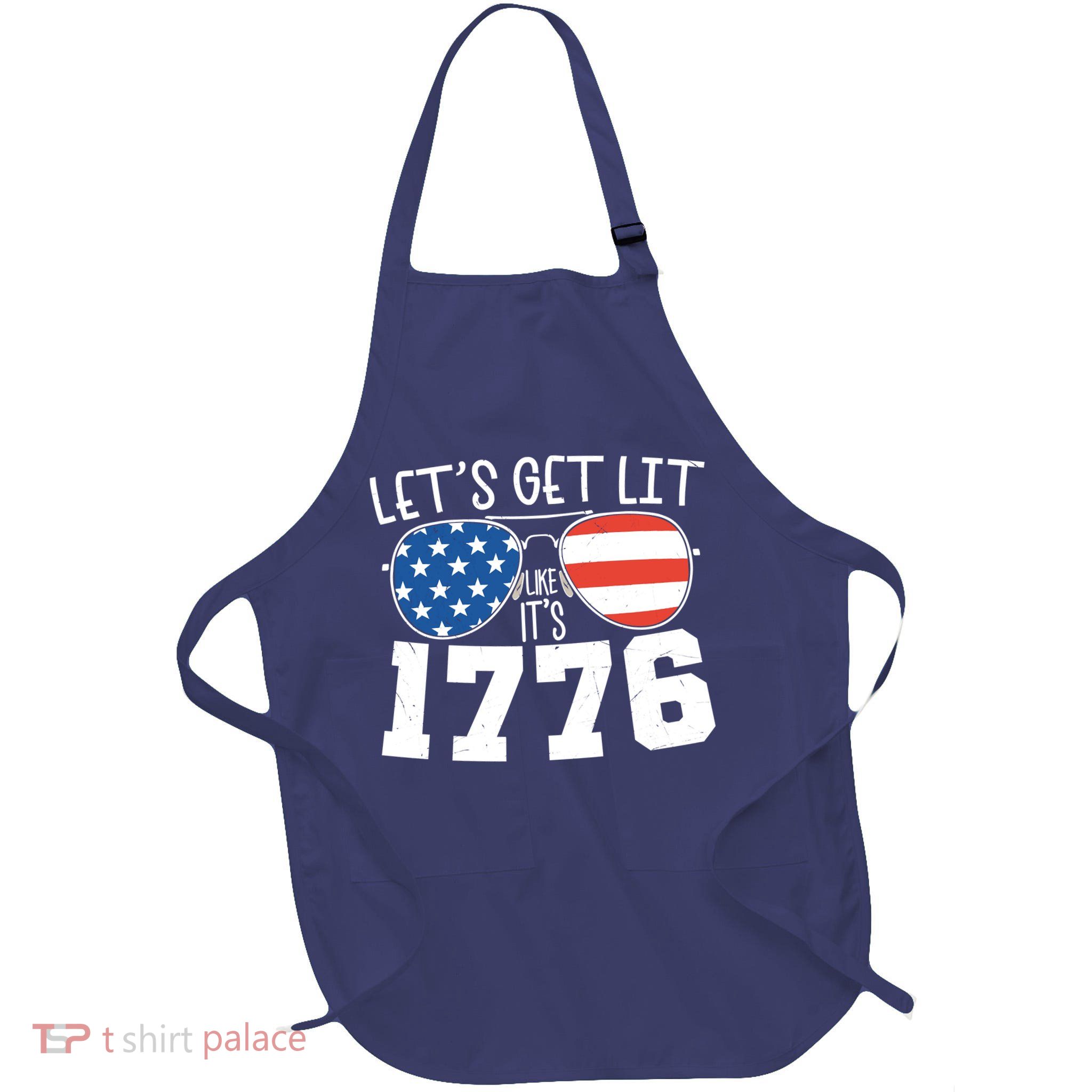 1776 Independence Day 4th Of July Apron