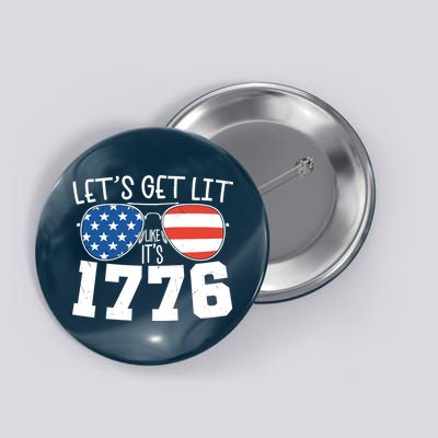 1776 Independence Day 4th Of July Button