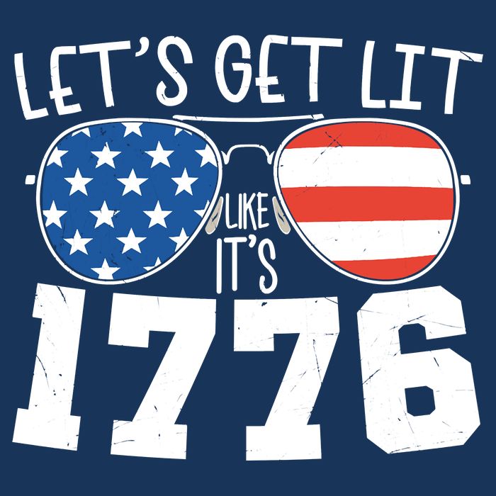 1776 Independence Day 4th Of July Drawstring Bag