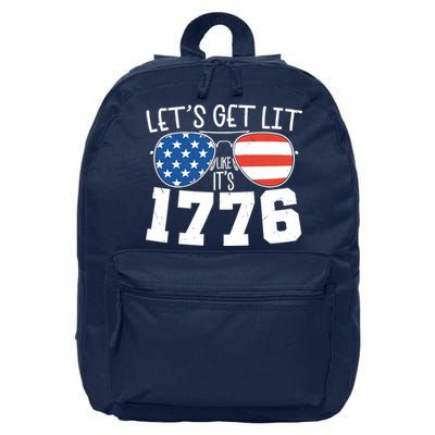 1776 Independence Day 4th Of July 16 in Basic Backpack