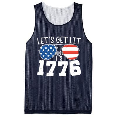 1776 Independence Day 4th Of July Mesh Reversible Basketball Jersey Tank