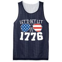 1776 Independence Day 4th Of July Mesh Reversible Basketball Jersey Tank